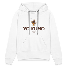 Load image into Gallery viewer, Ladies Power Hour Hoodie - white