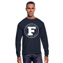 Load image into Gallery viewer, Fumar Men&#39;s Long Sleeve T-Shirt - navy