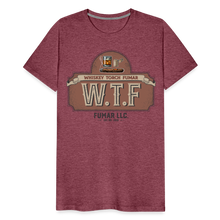 Load image into Gallery viewer, Men&#39;s Premium T-Shirt - heather burgundy