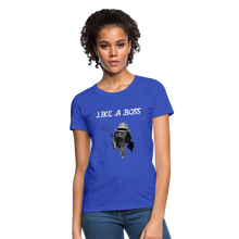 Load image into Gallery viewer, Like a Boss T-Shirt - royal blue