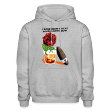 Load image into Gallery viewer, Whiskey Rose Hoodie - heather gray