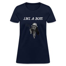 Load image into Gallery viewer, Like a Boss T-Shirt - navy