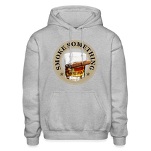 Load image into Gallery viewer, Smoke Something Hoodie - heather gray