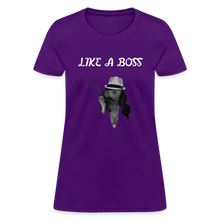 Load image into Gallery viewer, Like a Boss T-Shirt - purple