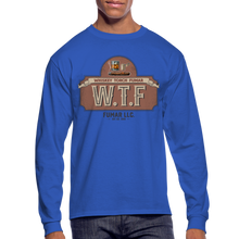 Load image into Gallery viewer, Men&#39;s Long Sleeve W.T.F - royal blue