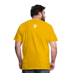 Concrete Rose Men's T-Shirt - sun yellow