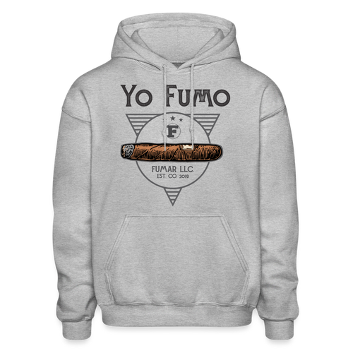 Fumo Star Hoodie - heather gray