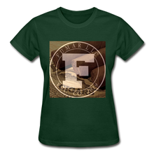 Load image into Gallery viewer, Fumar Logo on Sticks - Woman&#39;s - forest green