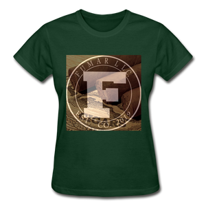 Fumar Logo on Sticks - Woman's - forest green