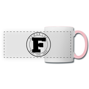 Fumar Panoramic Mug - white/pink