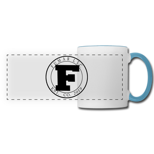 Fumar Panoramic Mug - white/light blue
