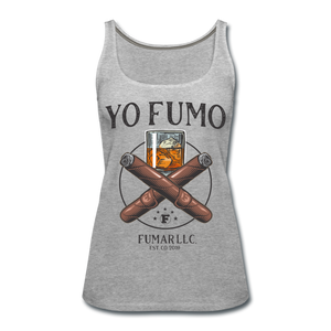 Yo Fumo - Women’s Tank Top - heather gray