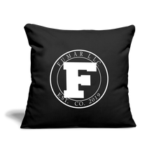 Load image into Gallery viewer, Fumar Throw Pillow Cover 17.5” x 17.5” - black