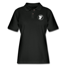 Load image into Gallery viewer, Fumar Women&#39;s Polo Shirt - black