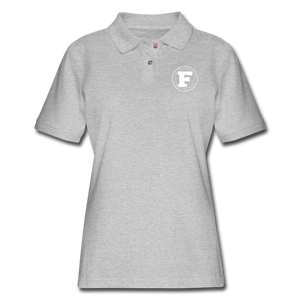Fumar Women's Polo Shirt - heather gray