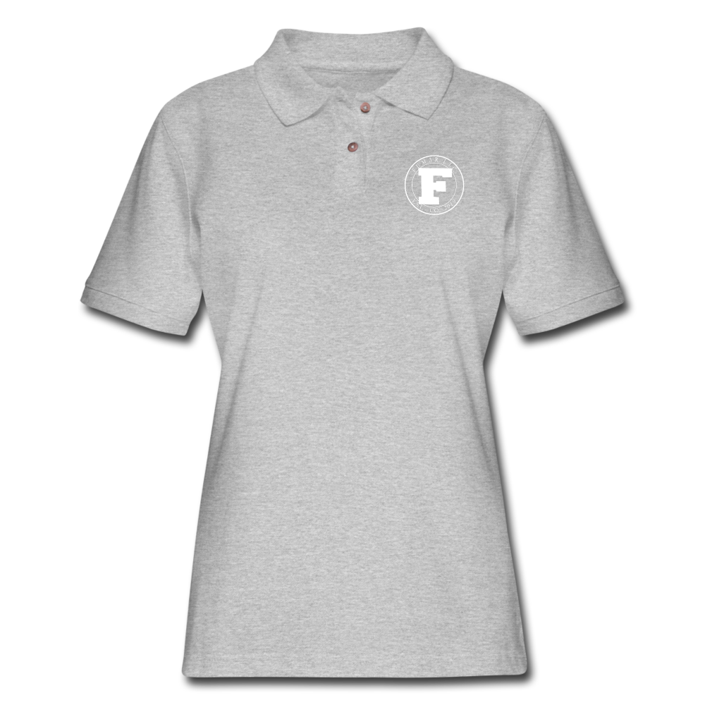 Fumar Women's Polo Shirt - heather gray