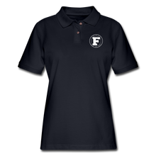 Load image into Gallery viewer, Fumar Women&#39;s Polo Shirt - midnight navy