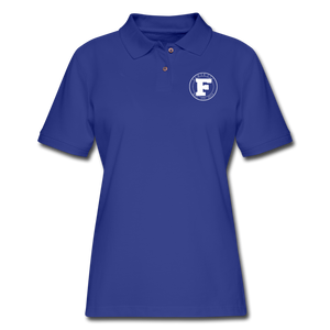Fumar Women's Polo Shirt - royal blue