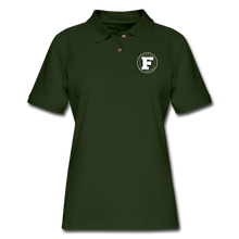 Load image into Gallery viewer, Fumar Women&#39;s Polo Shirt - forest green